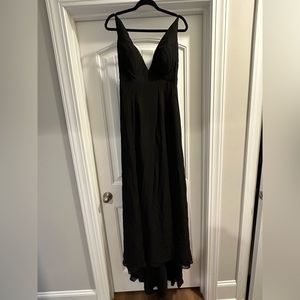 Berlin Nova Black Long Dress